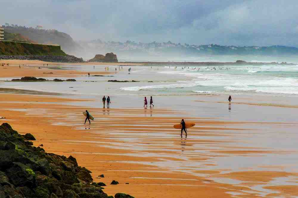 Quand surfer sur la Côte des Basques ?